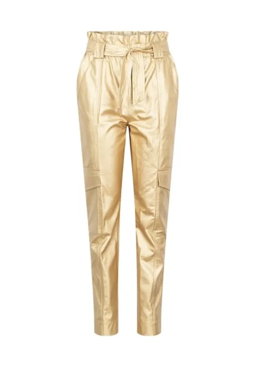 AI&KO GOUDEN PAPERBAG BROEK