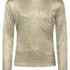 AI&KO Zera plisse top goud