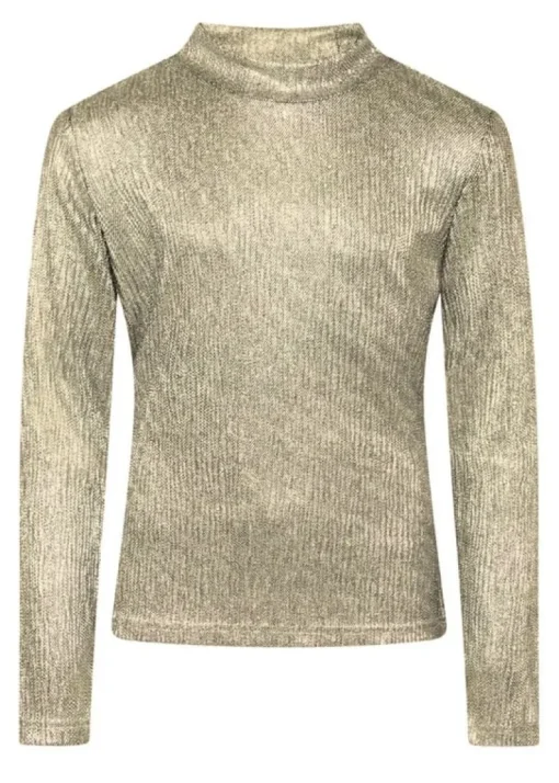 AI&KO Zera plisse top goud
