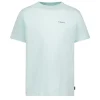 Airforce basis logo T-shirt pastel blue