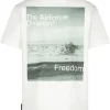 Airforce division artwork T-shirt wit
