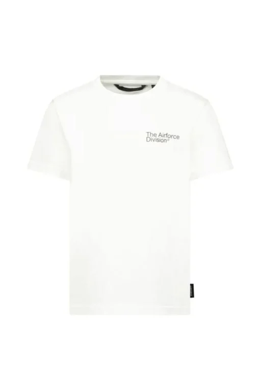 Airforce division artwork T-shirt wit
