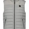 Airforce doorgestikte bodywarmer paloma grey