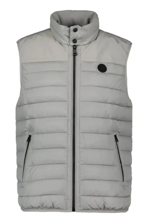 Airforce doorgestikte bodywarmer paloma grey