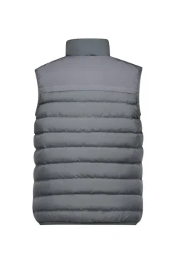 Airforce doorgestikte bodywarmer pewter
