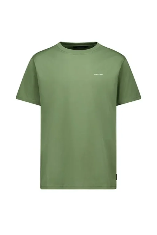 Airforce loose fit basis logo T-shirt olivine
