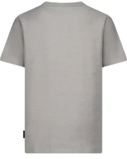 Airforce Milo woven T-shirt paloma grey