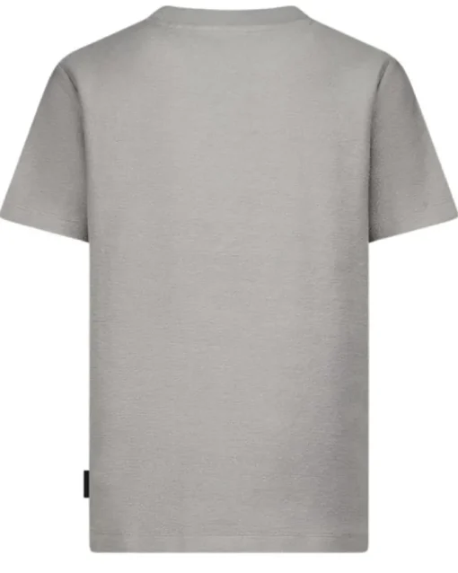 Airforce Milo woven T-shirt paloma grey