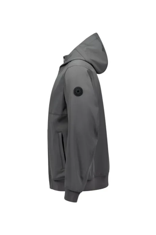 Airforce softshell jas pewter