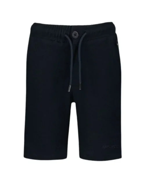 Airforce woven jog short navy blue