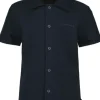 Airforce woven shirt navy blue