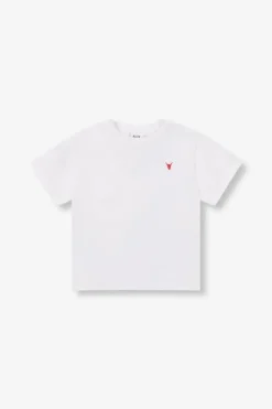 Alix backprint the label T-shirt wit