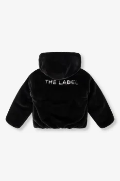 Alix reversible nylon/teddy jacket
