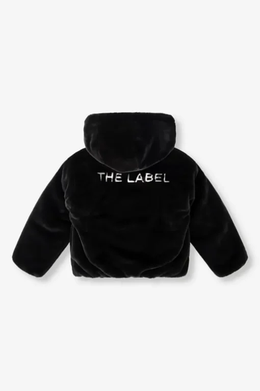 Alix reversible nylon/teddy jacket