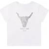 Alix silver bull-logo t-shirt