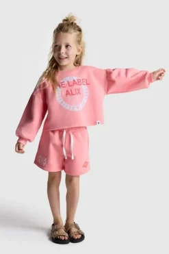 Alix sweat short roze