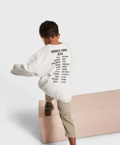 Alix wordltour logo sweater