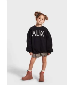 Alix wordltour logo sweater
