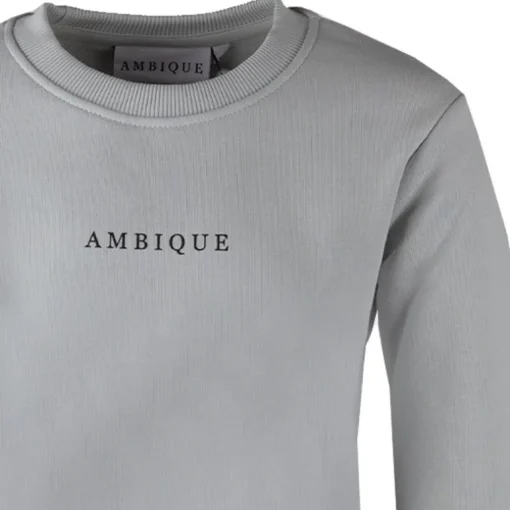 Ambique kris sweater light grey