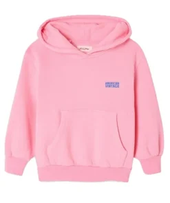 American Vintage hoodie Izubird roze