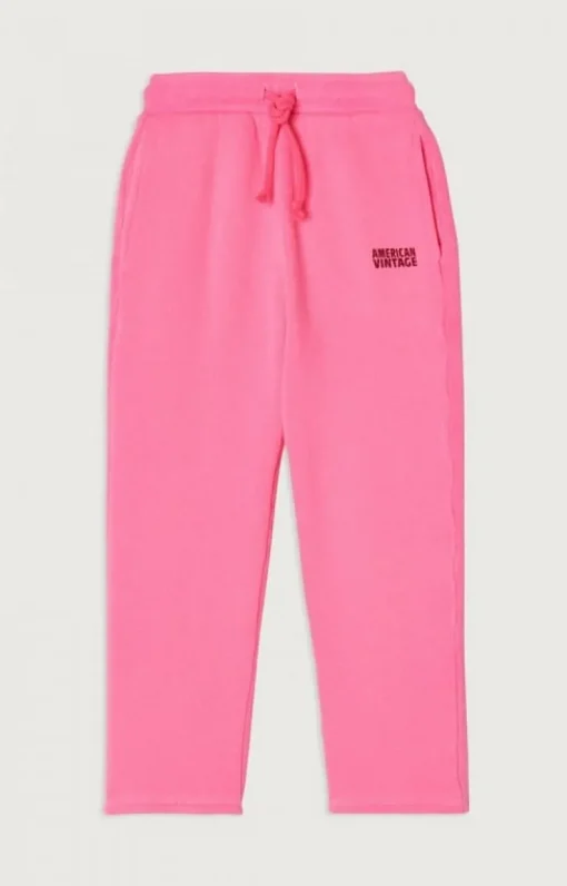 American Vintage Izubird joggingsbroek rose fluo