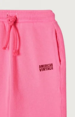 American Vintage Izubird joggingsbroek rose fluo