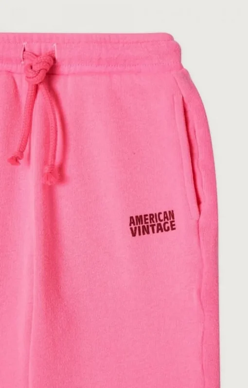 American Vintage Izubird joggingsbroek rose fluo