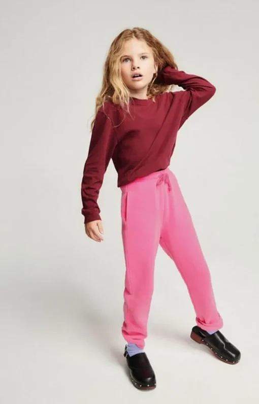 American Vintage Izubird joggingsbroek rose fluo