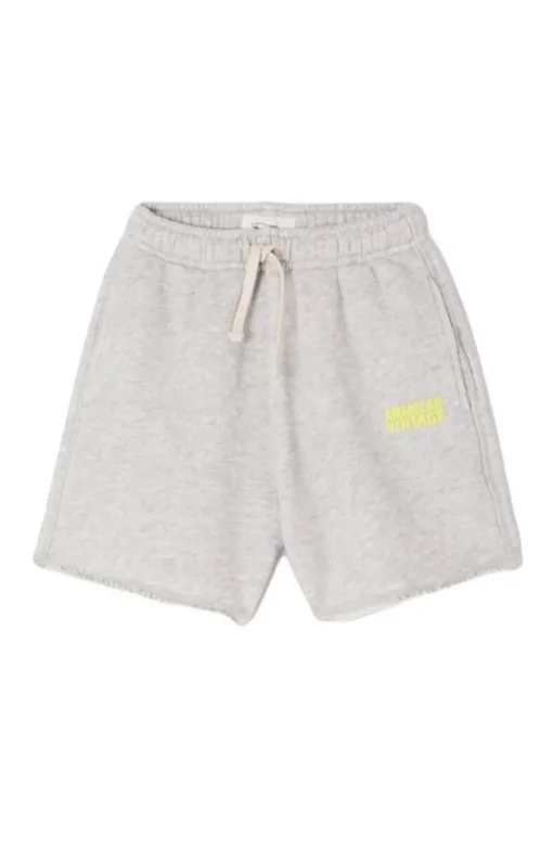 American Vintage jog short polar melange