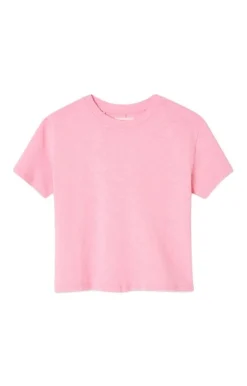 American Vintage oversized t-shirt Sonoma roze