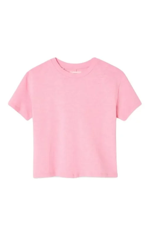 American Vintage oversized t-shirt Sonoma roze