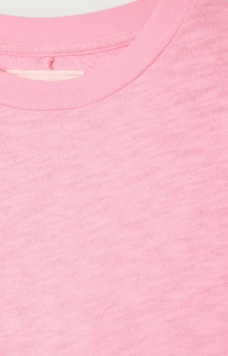 American Vintage oversized t-shirt Sonoma roze