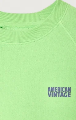American Vintage sweater Izubird groen