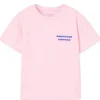 American Vintage T-shirt Fizvalley baby roze