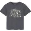 American Vintage T-shirt Fizvalley steel