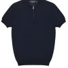 Antony Morato gebreide polo met rits
