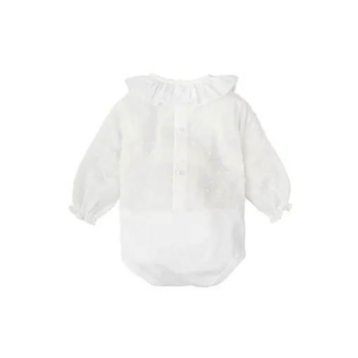 Babidu blouse romper plumetis 1730