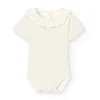 Babidu romper met ruche kraag 1118