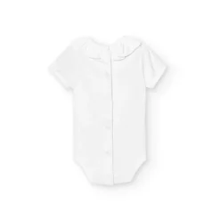Babidu romper met ruche kraag 1118