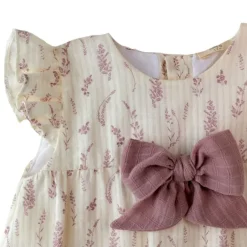 Baby Gi jurk met strik