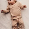 Baje baby overslag T-shirt salmon