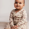 Baje baby overslag T-shirt flower