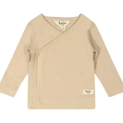 Baje baby overslag T-shirt salmon