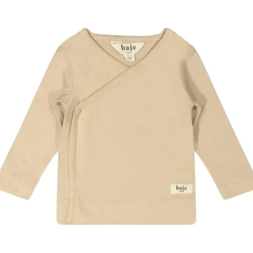Baje baby overslag T-shirt salmon