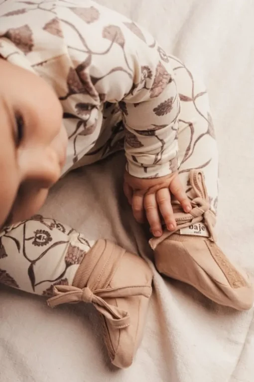 Baje baby overslag T-shirt flower
