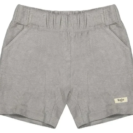 Baje badstof short grey