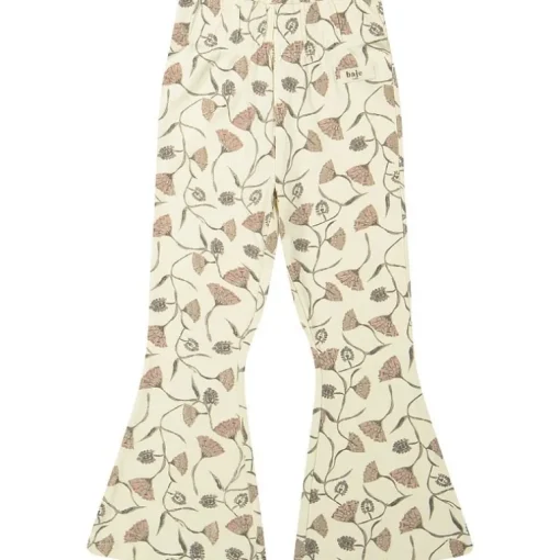Baje flared broek flower