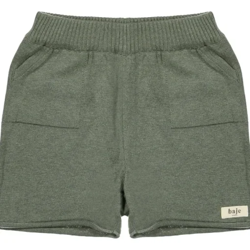 Baje gebreide short Green