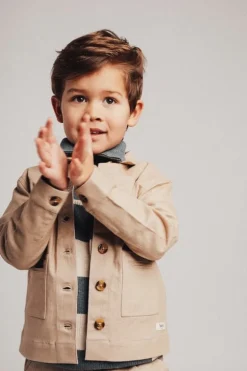Baje overshirt taupe