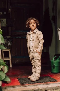 Baje overshirt taupe